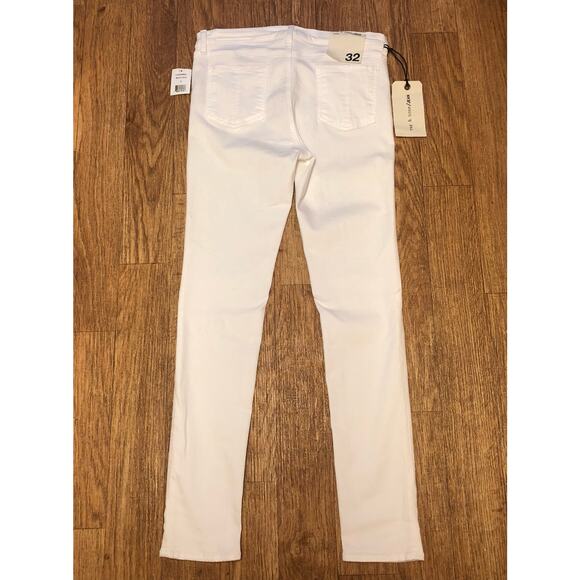 Rag & Bone Bright White Skinny Leg Jeans Size 32 - Picture 9 of 14